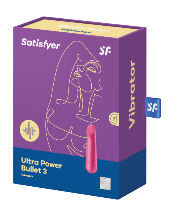 Satisfyer Ultra Power Bullet 3 - Red - Image 5