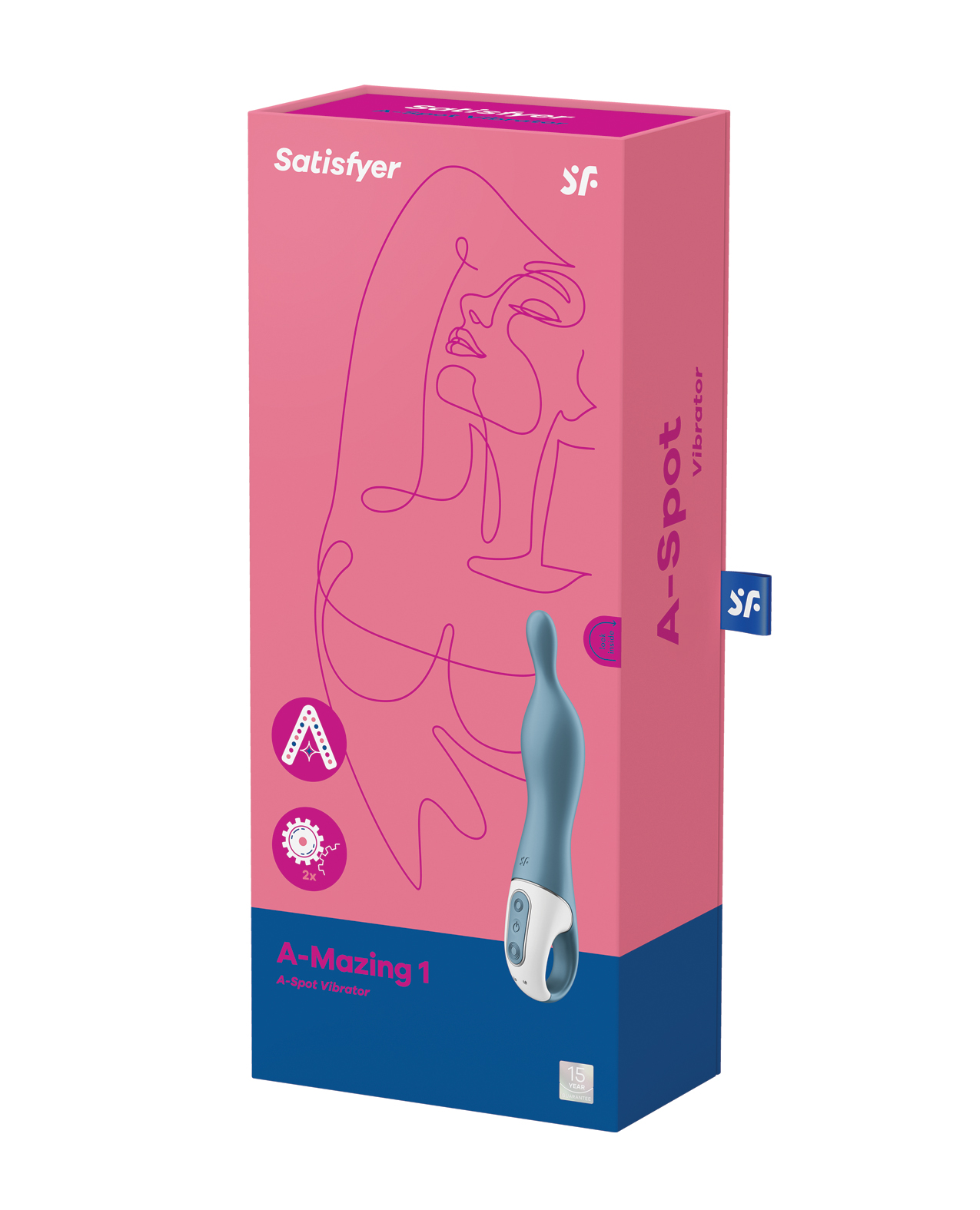 Satisfyer A-Mazing 1 - Blue - Image 5