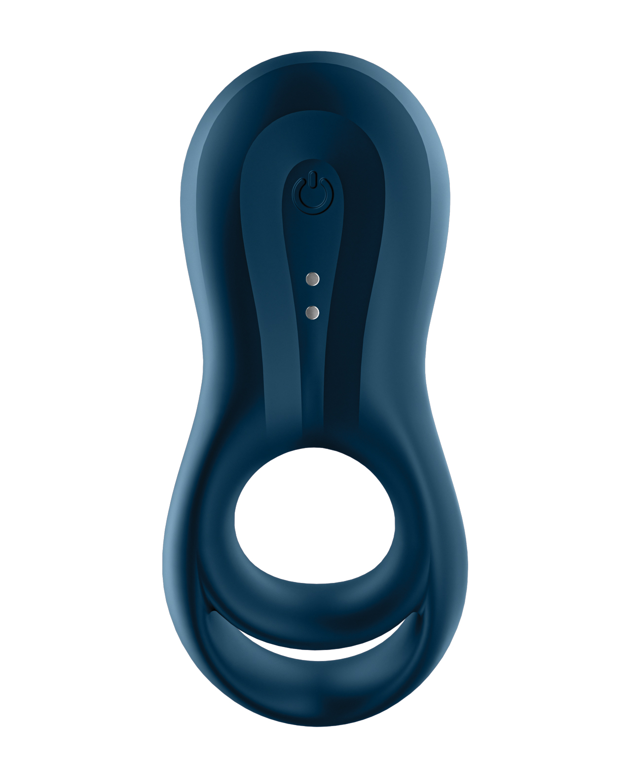 Satisfyer Epic Duo Ring Vibrator - Dark Blue - Image 2