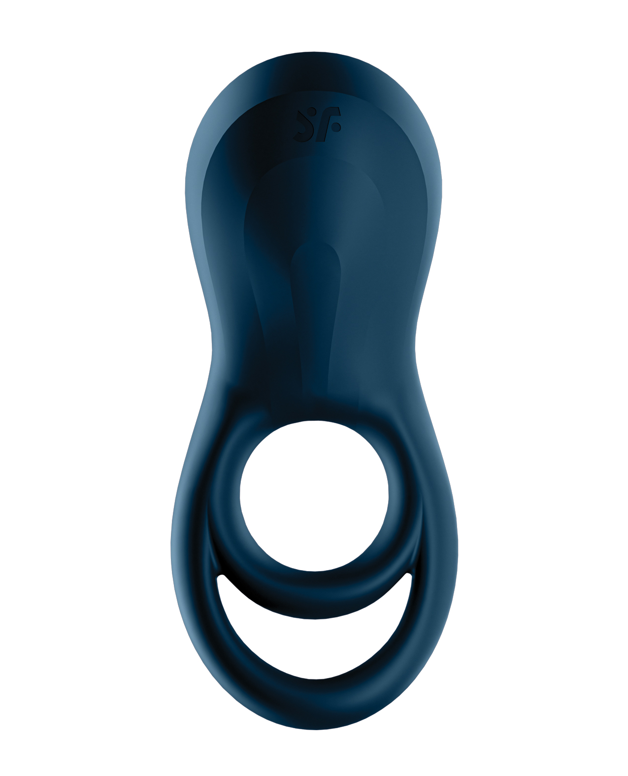 Satisfyer Epic Duo Ring Vibrator - Dark Blue - Image 4