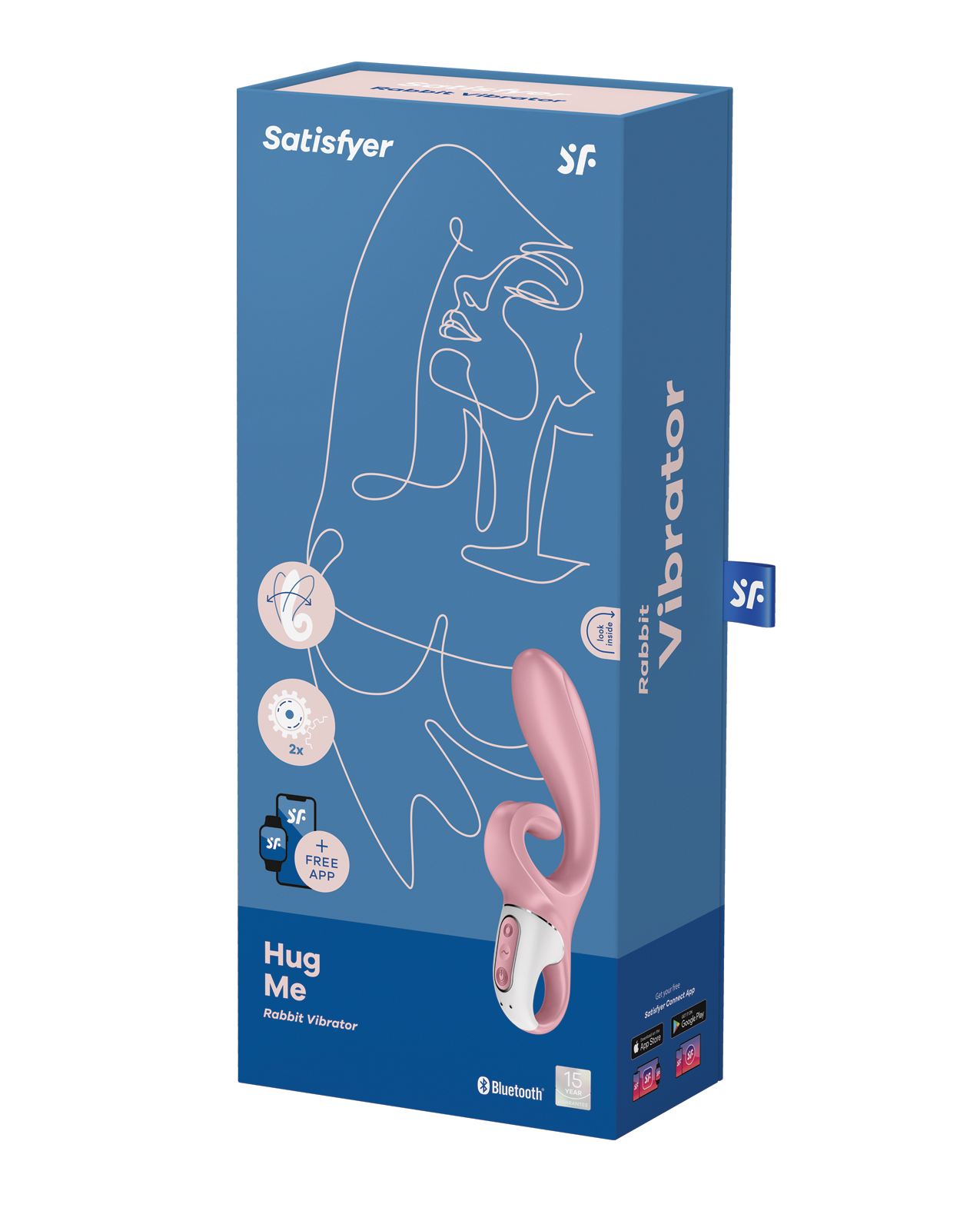 Satisfyer Hug Me - Pink - Image 5