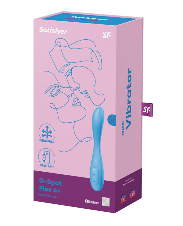 Satisfyer G Spot Flex 4+ - Blue - Image 5