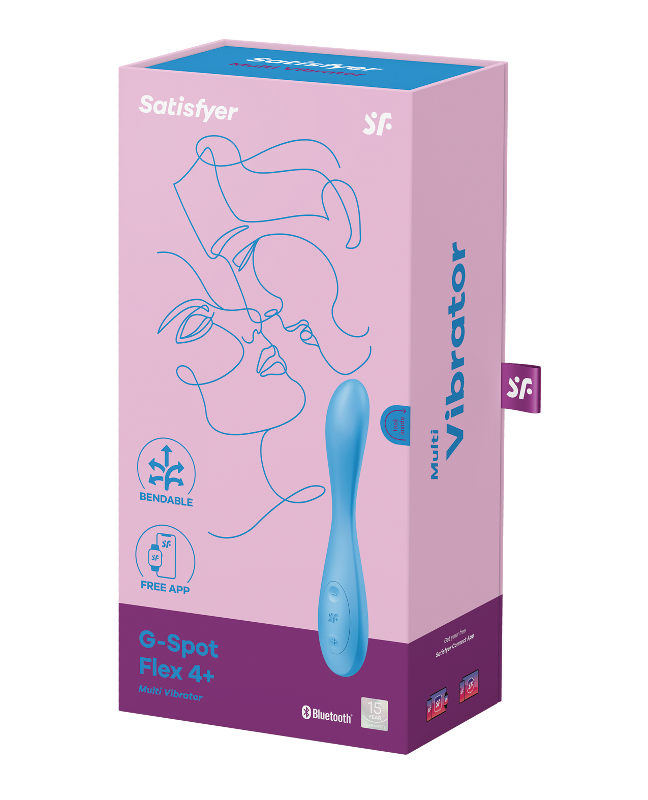 Satisfyer G Spot Flex 4+ - Blue - Image 5