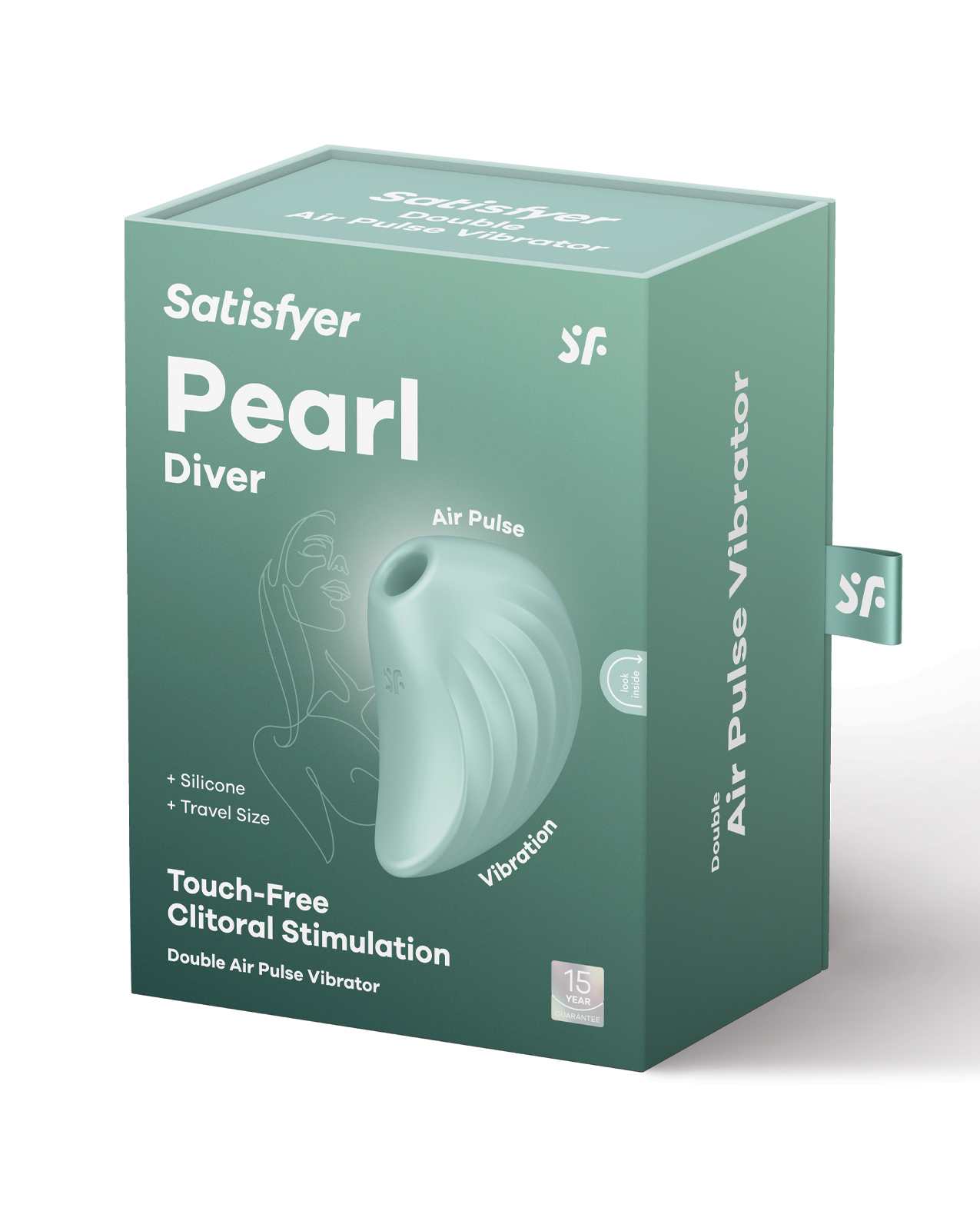 Satisfyer Pearl Diver - Mint - Image 5