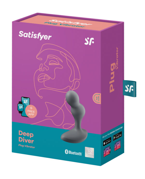 Satisfyer Deep Diver - Grey - Image 5