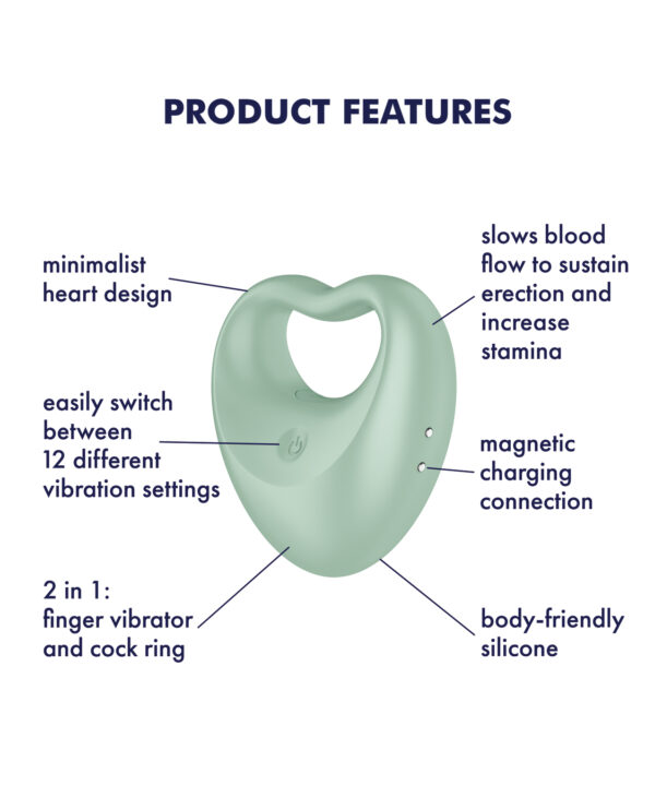 Satisfyer Perfect Pair 3 - Green - Image 4