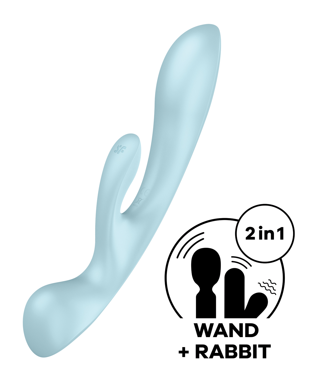 Satisfyer Triple Oh - Light Blue - Image 4