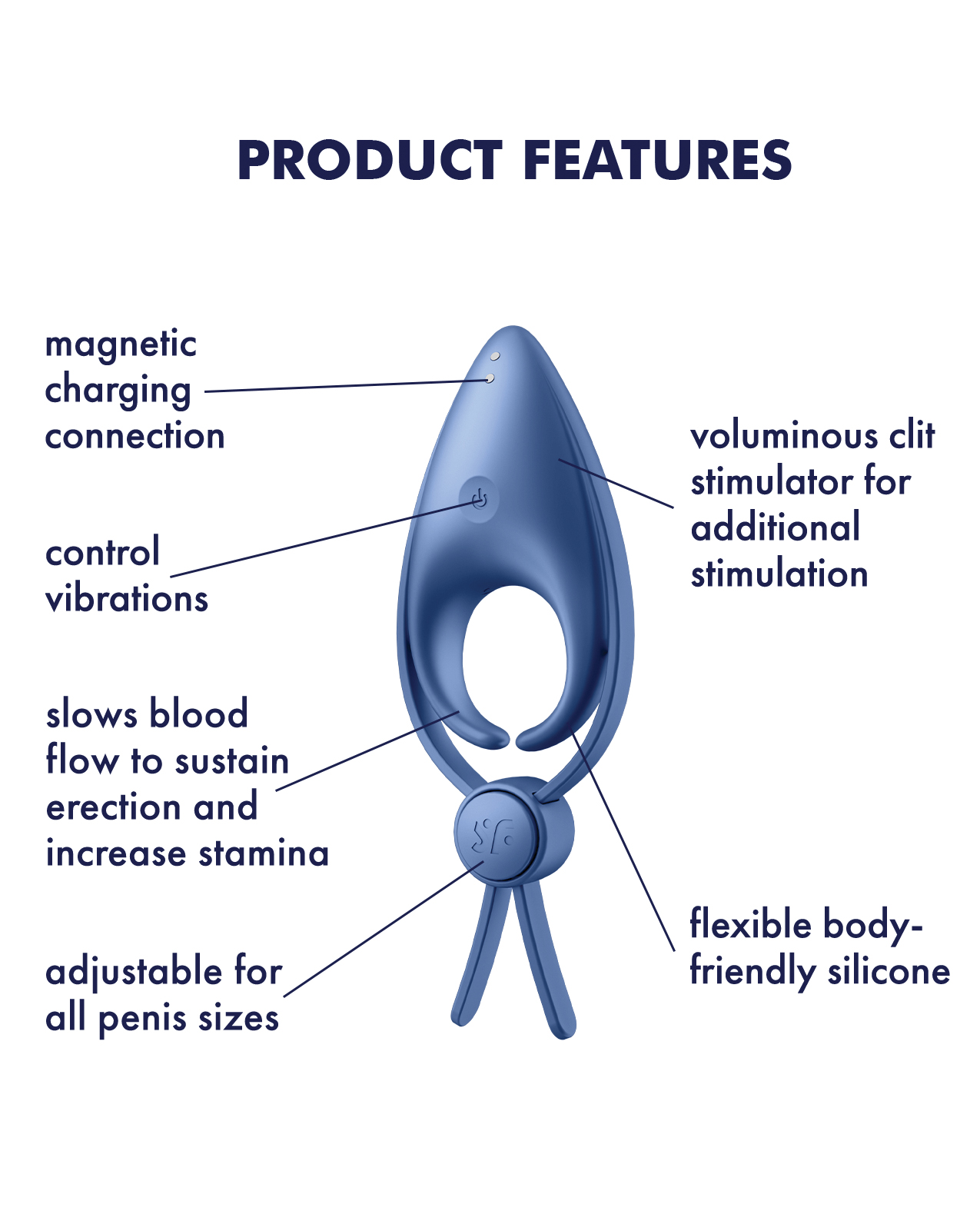 Satisfyer Sniper - Blue Grey - Image 4