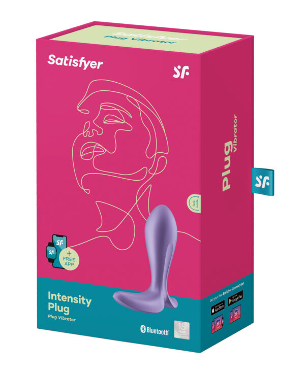 Satisfyer Intensity Plug - Purple - Image 5