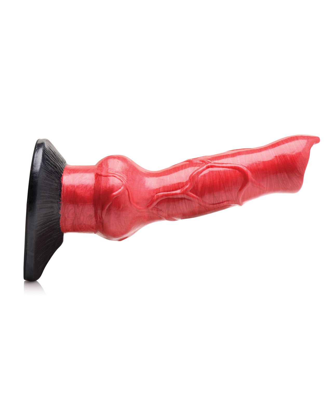 Creature Cocks Hell-Hound Canine Penis Silicone Dildo - Red/Black - Image 5