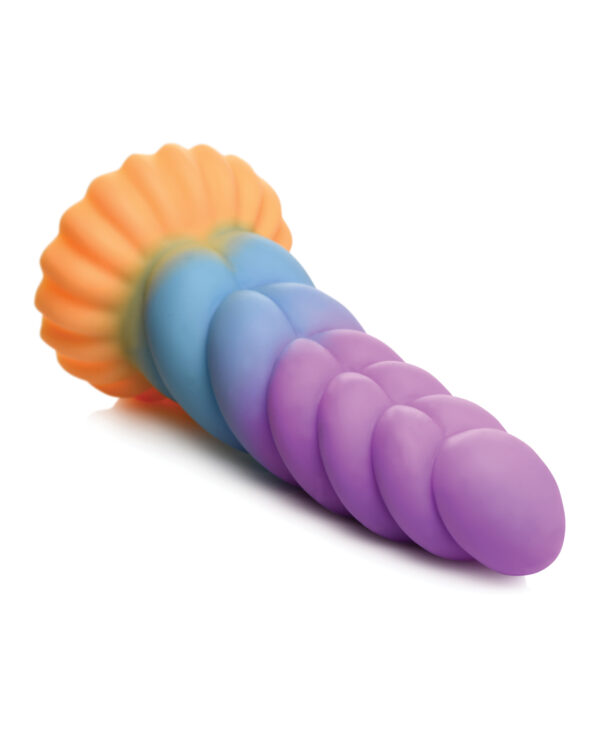 Creature Cocks Unicorn Silicone Dildo - Multi Color - Image 4