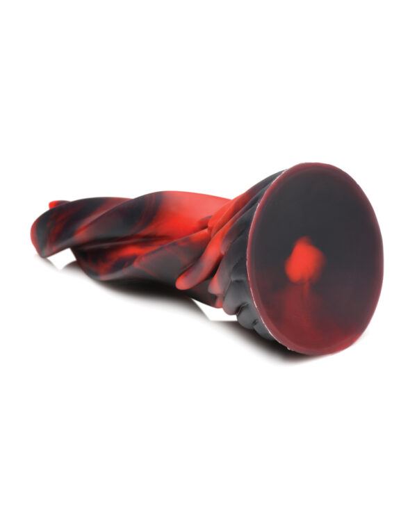 Creature Cocks Hell Kiss Twisted Tongues Silicone Dildo - Image 5