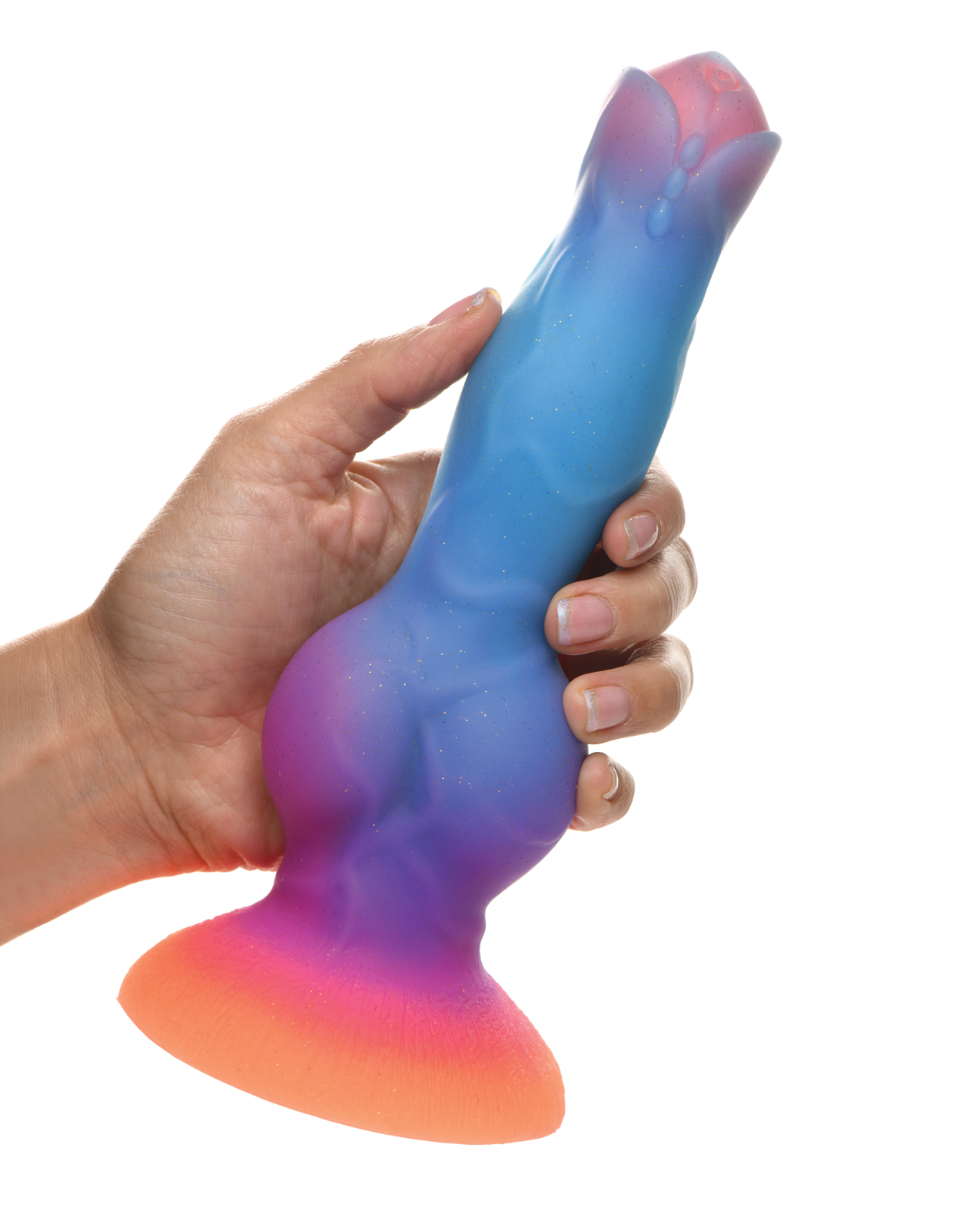 Creature Cocks Space Cock Silicone Alien Dildo - Glow in the Dark - Image 5
