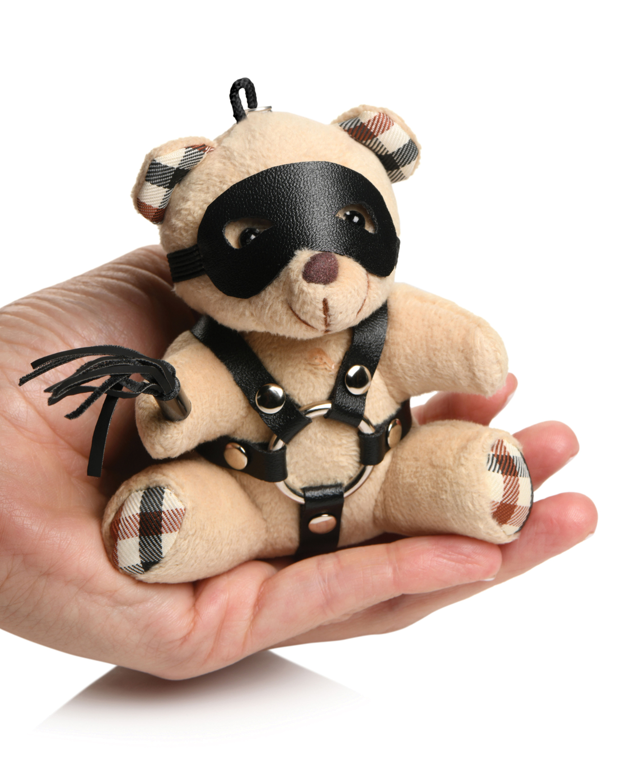 Master Series BDSM Teddy Bear Keychain - Image 5