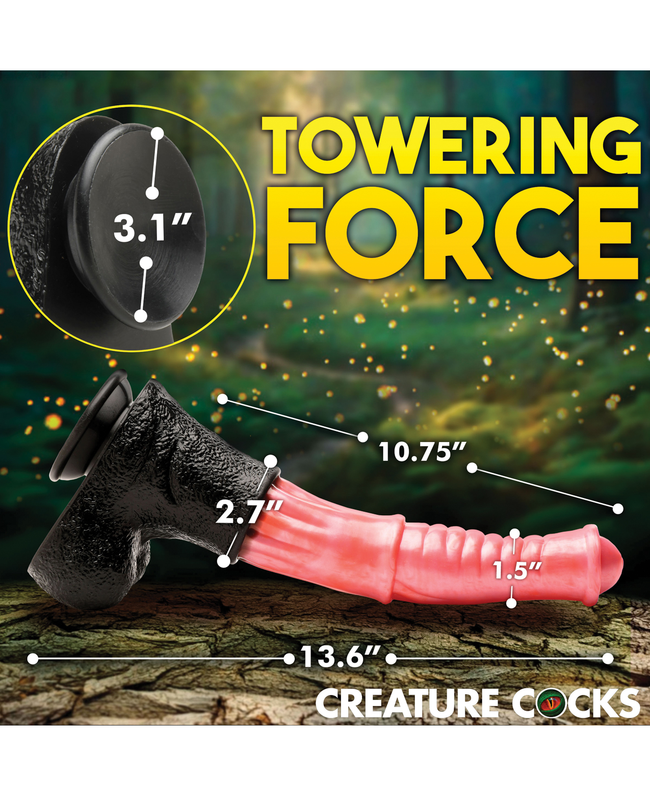 Creature Cocks Giant Centaur XL Silicone Dildo - Image 5