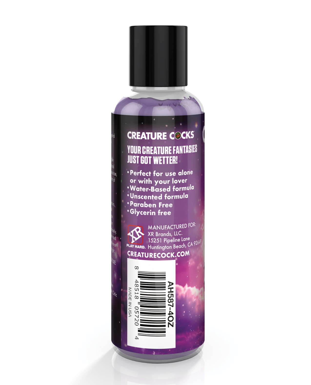 Creature Cocks - Creature Slime Purple Slime Water-Based Lubricant 4 oz - Image 2