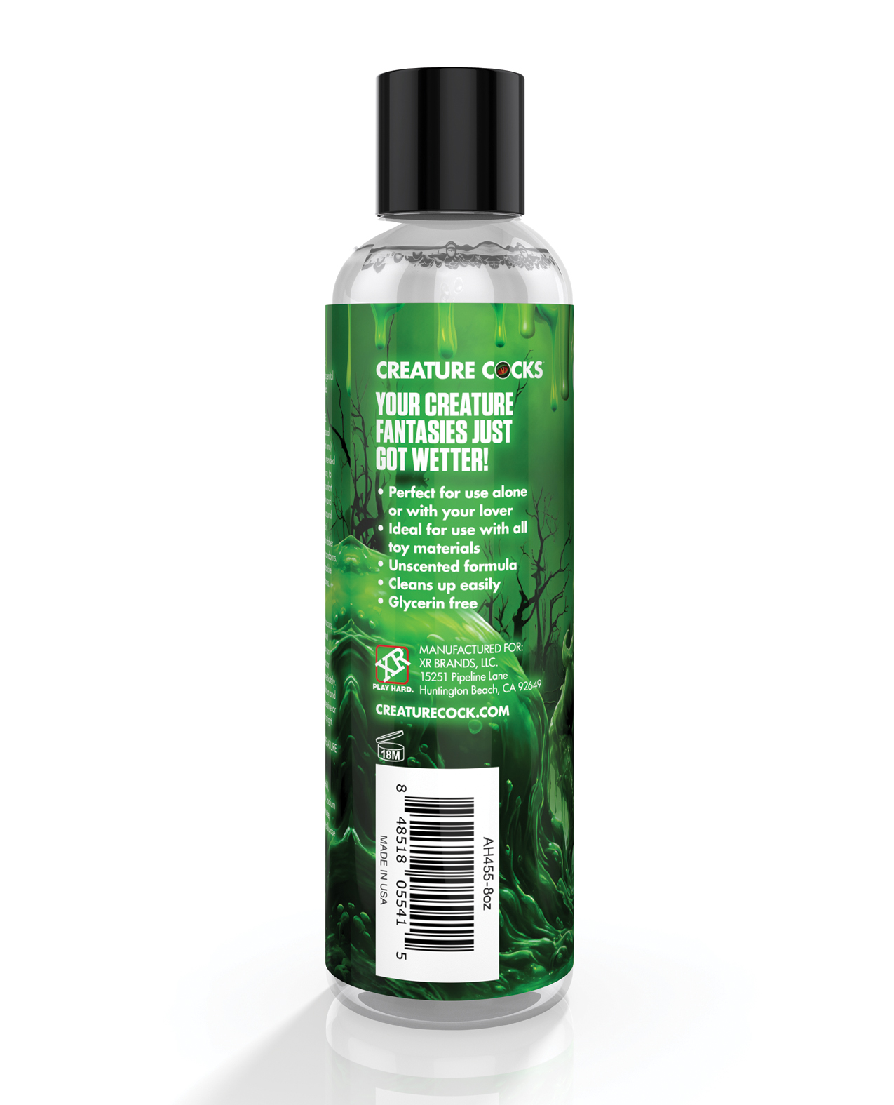 Creature Cocks - Creature Slime Water-Based Lubricant - 8 oz - Image 2