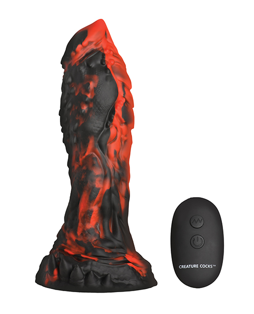 Creature Cocks - Inferno Cock Vibrating Silicone Dildo - Image 2
