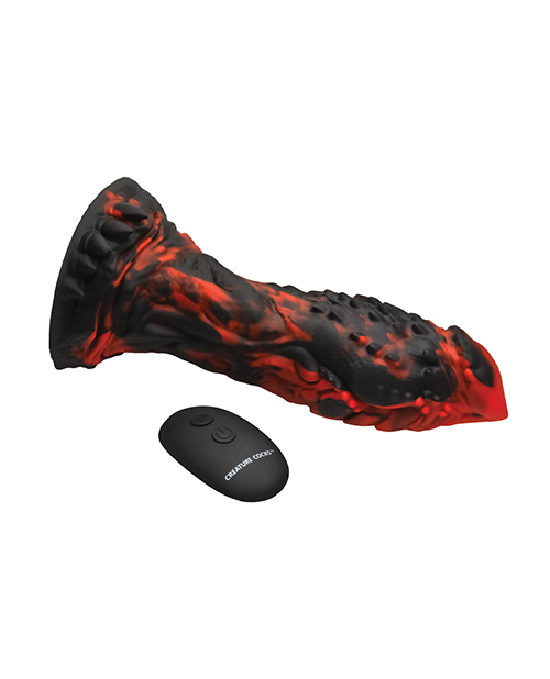 Creature Cocks - Inferno Cock Vibrating Silicone Dildo - Image 4