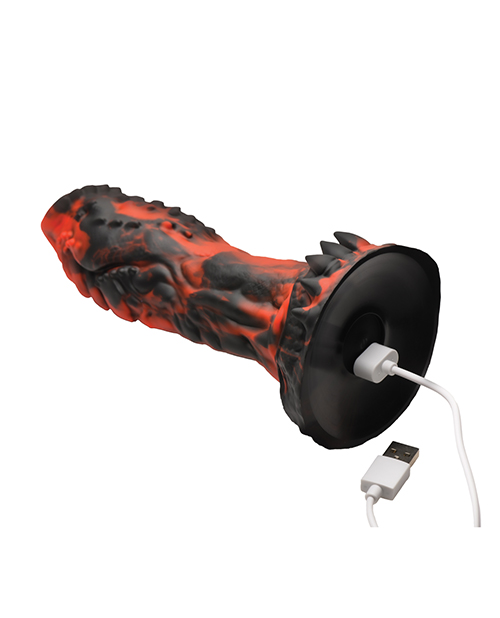 Creature Cocks - Inferno Cock Vibrating Silicone Dildo - Image 5