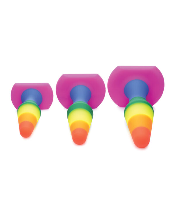 Frisky Rainbow Silicone Anal Trainer Set - Image 4