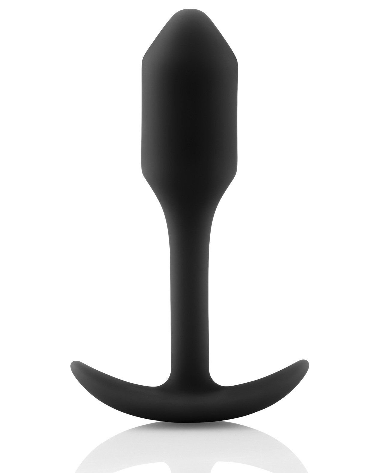 b-Vibe Weighted Snug Plug 1 - 55 g Black - Image 2