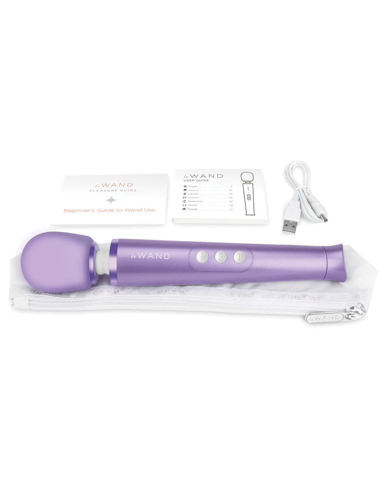 Le Wand Petite Rechargeable Massager - Violet - Image 4