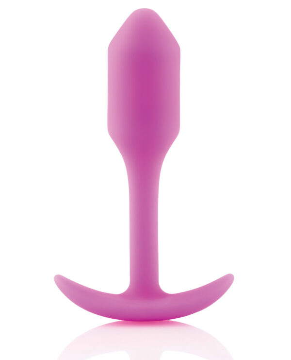 b-Vibe Weighted Snug Plug 1 - 55 g Fuchsia - Image 2