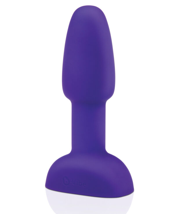 b-Vibe Petite Rimming Plug - Purple - Image 4