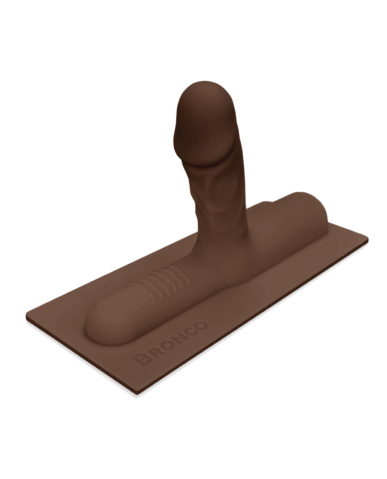 The Cowgirl Bronco Silicone Attachment - Chocolate - Image 2
