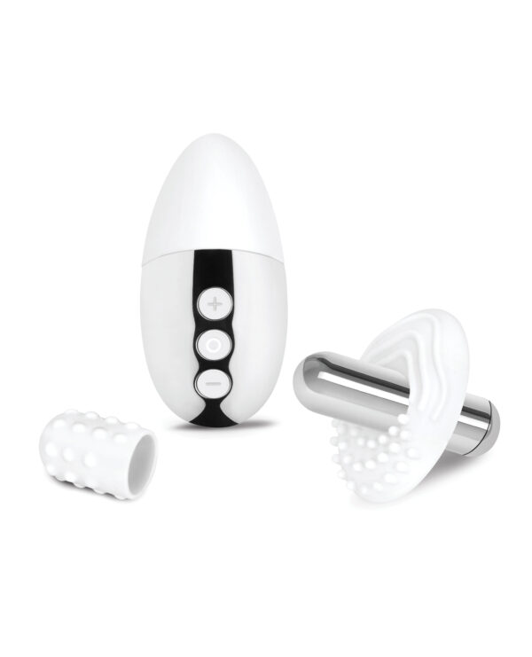 Le Wand Little Pleasures 6 pc Kit - Chrome - Image 3