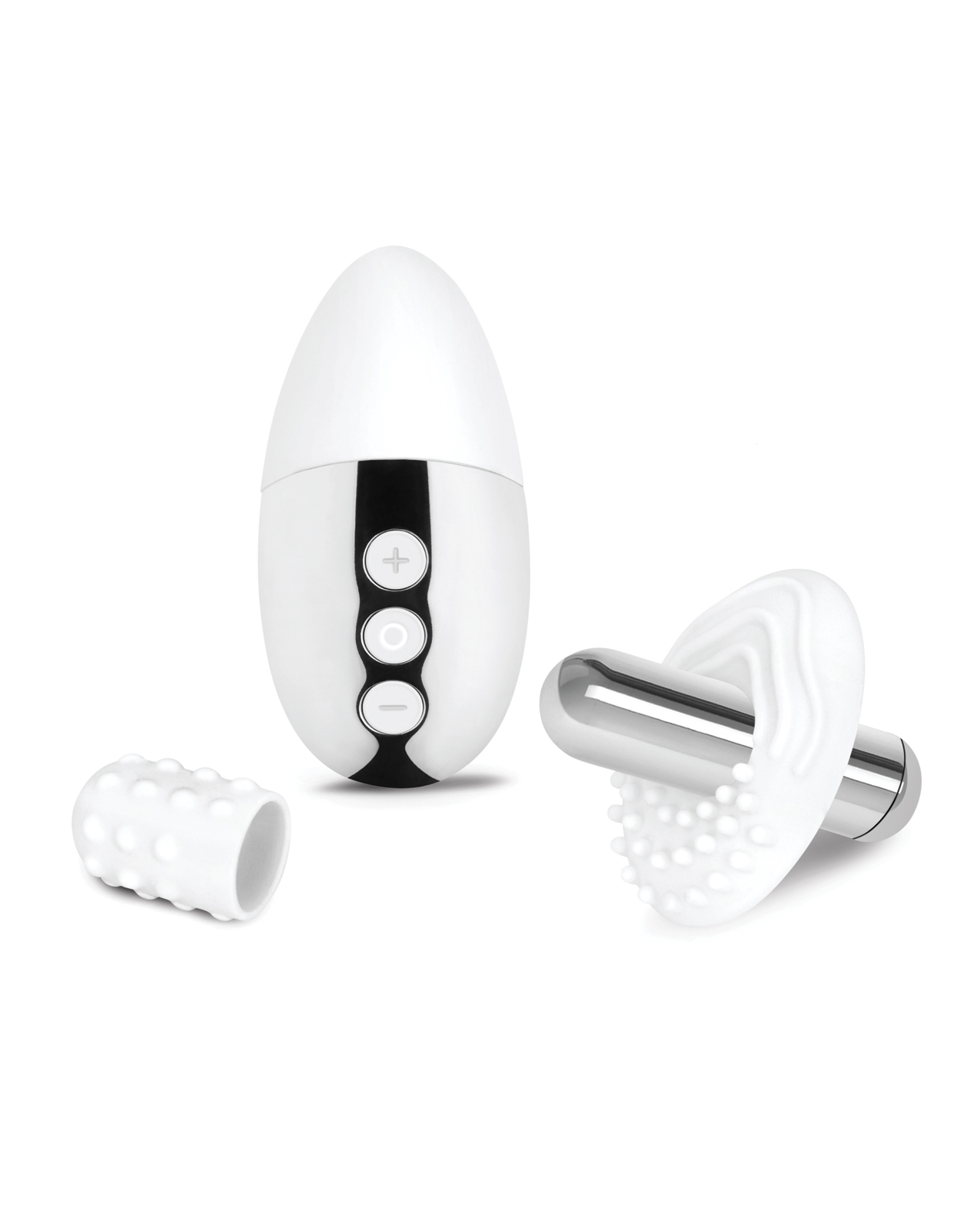 Le Wand Little Pleasures 6 pc Kit - Chrome - Image 3
