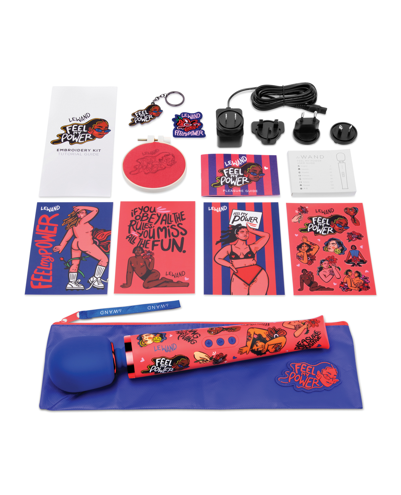 Le Wand Feel My Power 2022 Kelly Malka Special Edition Wand Massager - Image 4