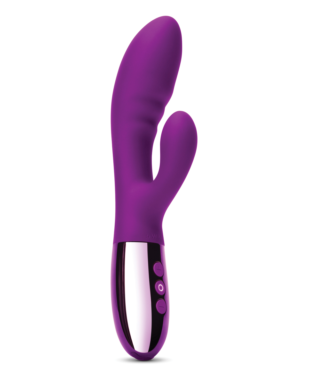 Le Wand BLEND Double Motor Rabbit Rechargeable Vibrator - Cherry - Image 3