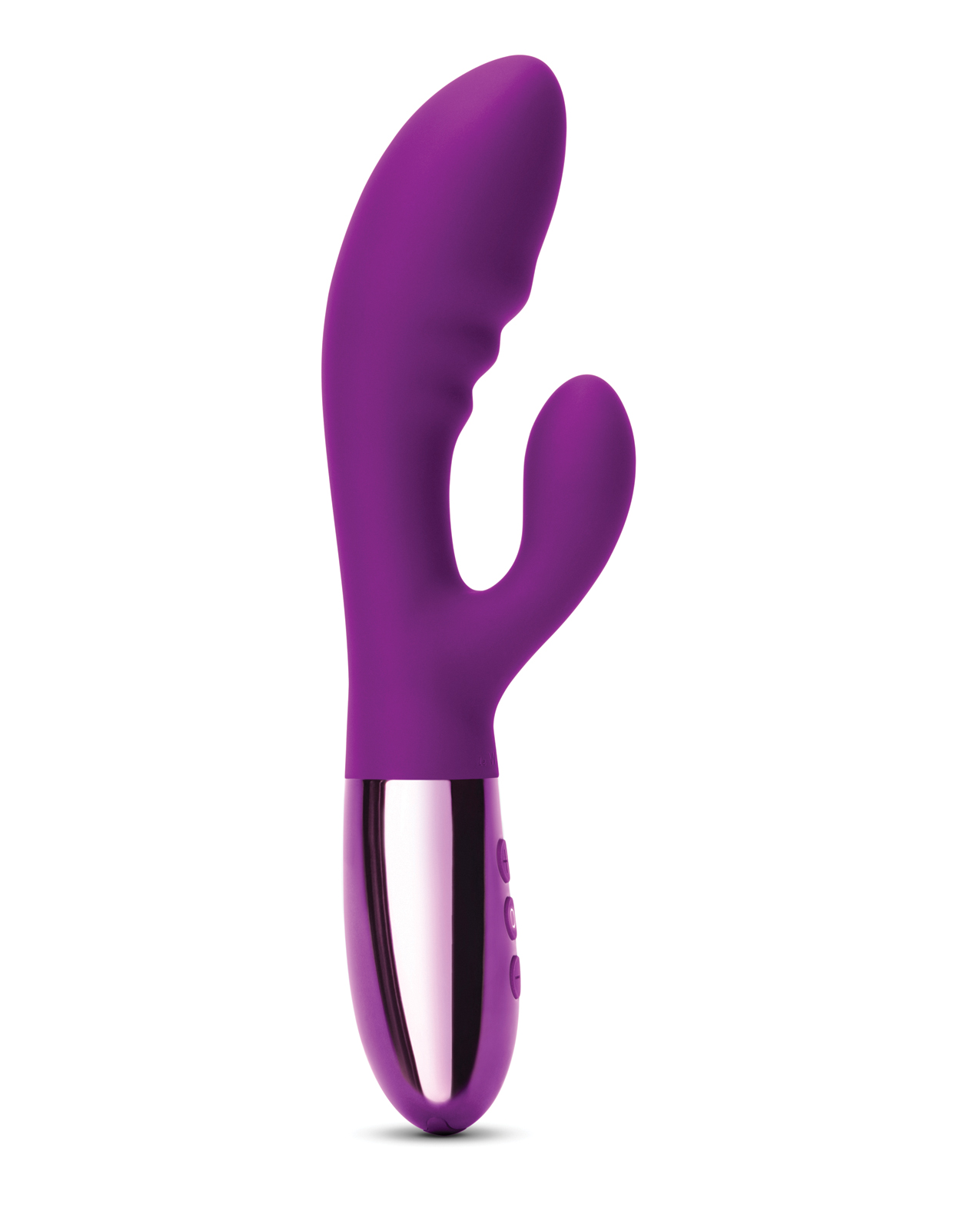 Le Wand BLEND Double Motor Rabbit Rechargeable Vibrator - Cherry - Image 4