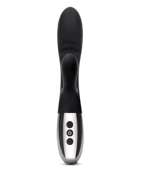 Le Wand BLEND Double Motor Rabbit Rechargeable Vibrator - Black - Image 5