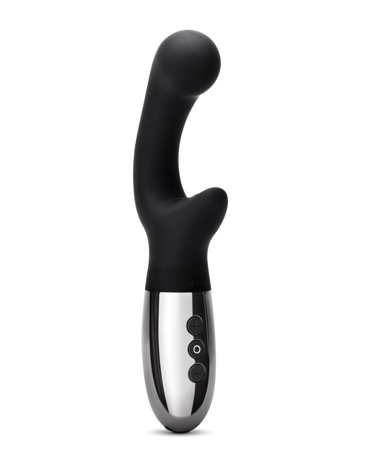 Le Wand XO Double Motor Wave Rechargeable Vibrator - Black - Image 3