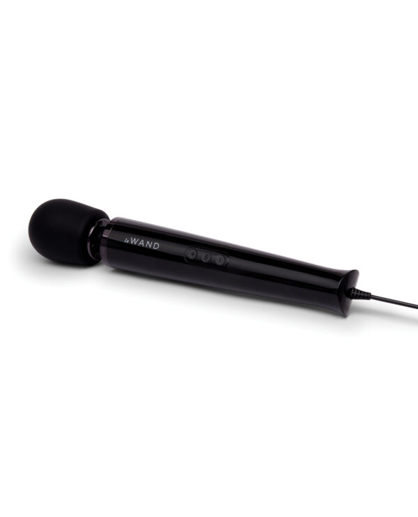 Le Wand Powerful Plug-In Vibrating Massager - Black - Image 3