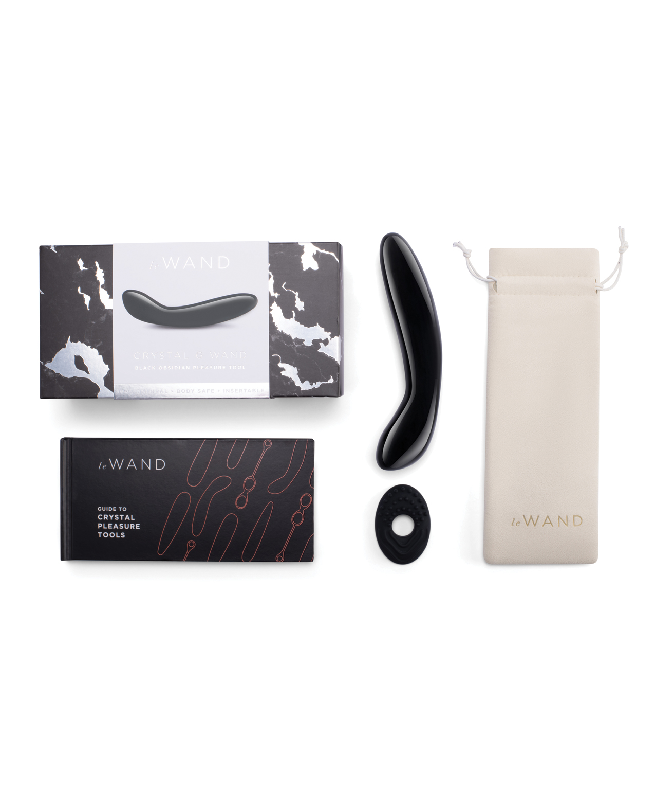 Le Wand Crystal G-Wand - Black Obsidian - Image 5