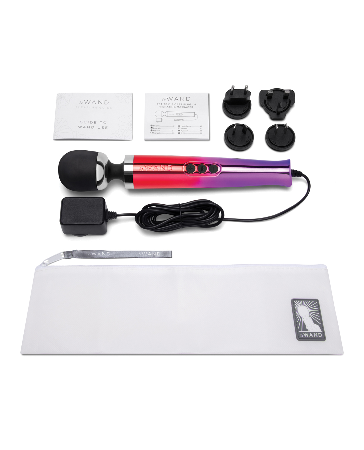 Le Wand Die Cast Plug-In Massager - Ombre - Image 5