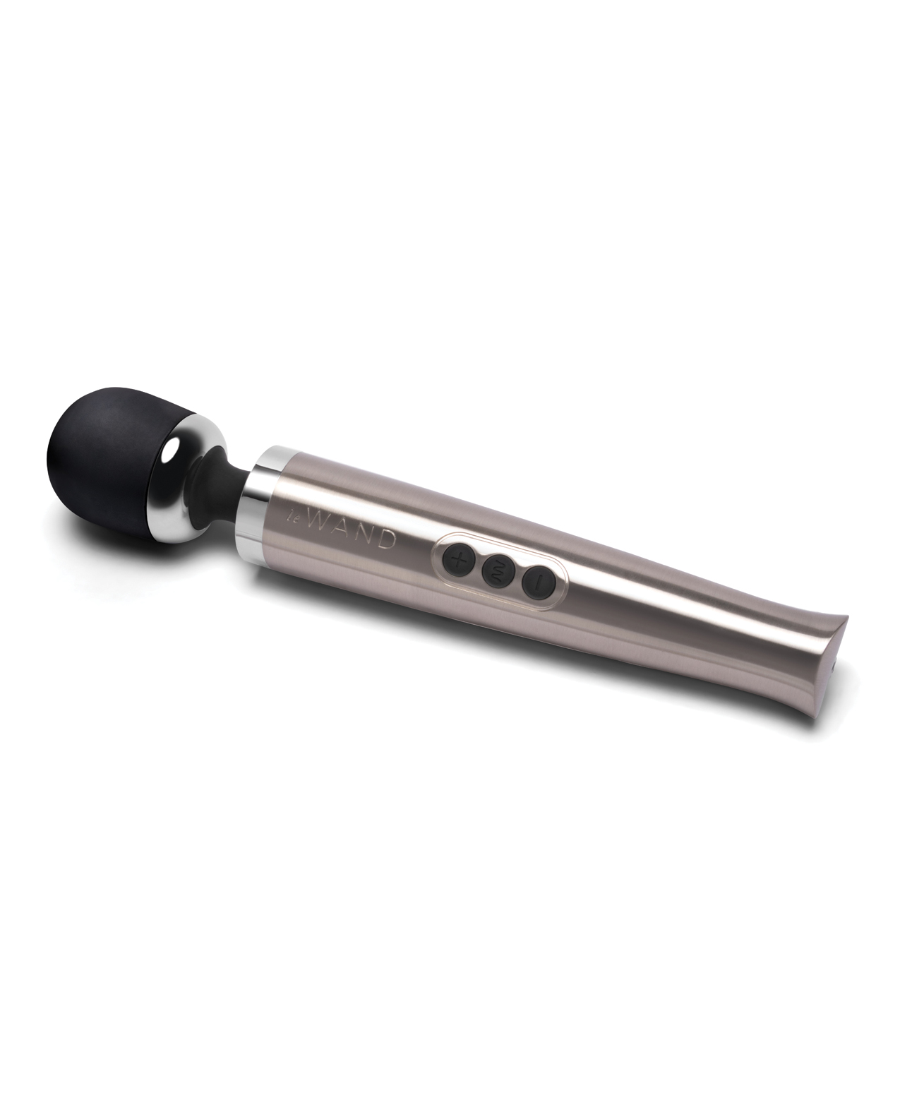 Le Wand Die Cast Rechargeable Massager - Silver - Image 2