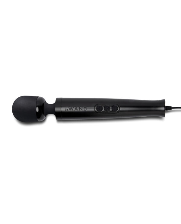 Le Wand Die Cast Plug-In Massager - Black - Image 2