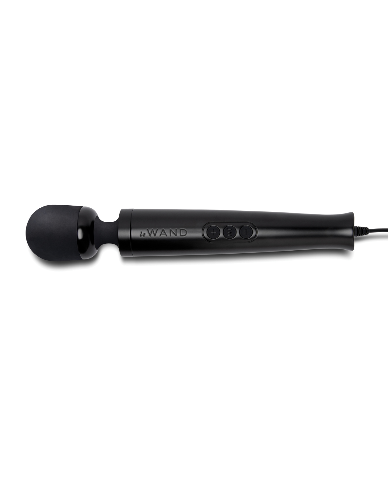Le Wand Die Cast Plug-In Massager - Black - Image 2