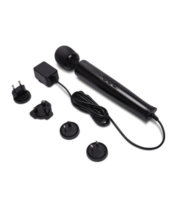 Le Wand Die Cast Plug-In Massager - Black - Image 3