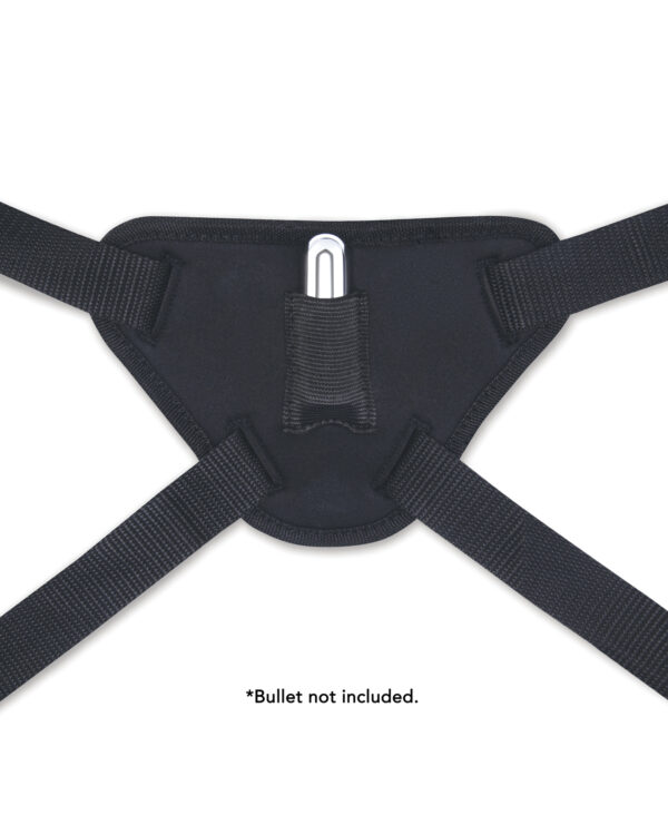 b-vibe Beginner's Strap-On Harness Set - With 5” Silicone Dildo Peg - Image 5