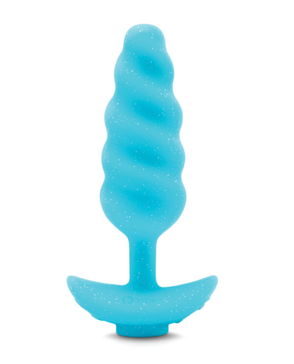 b-Vibe Unicorn Tail Vibrating Butt Plug - Special Edition - Image 2