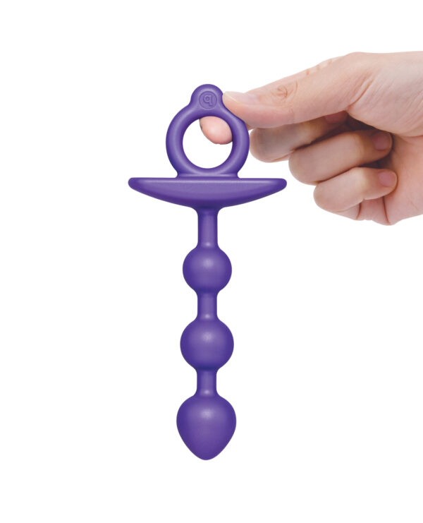 b-Vibe Zip Silicone Anal Beads - Image 5