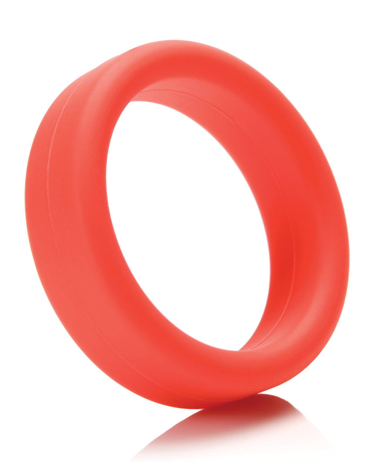 Tantus 1.5" Supersoft C Ring - Crimson - Image 2