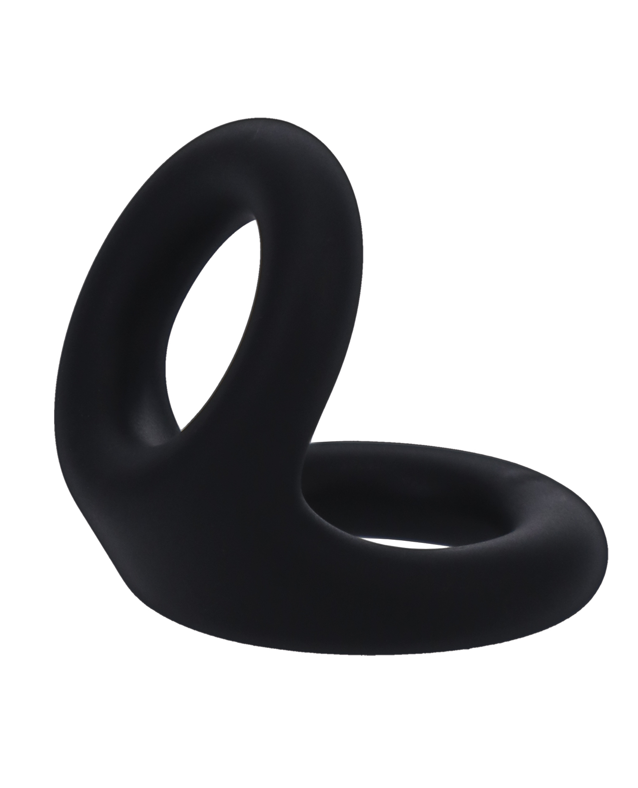 Tantus Uplift Silicone C Ring - Onyx - Image 4