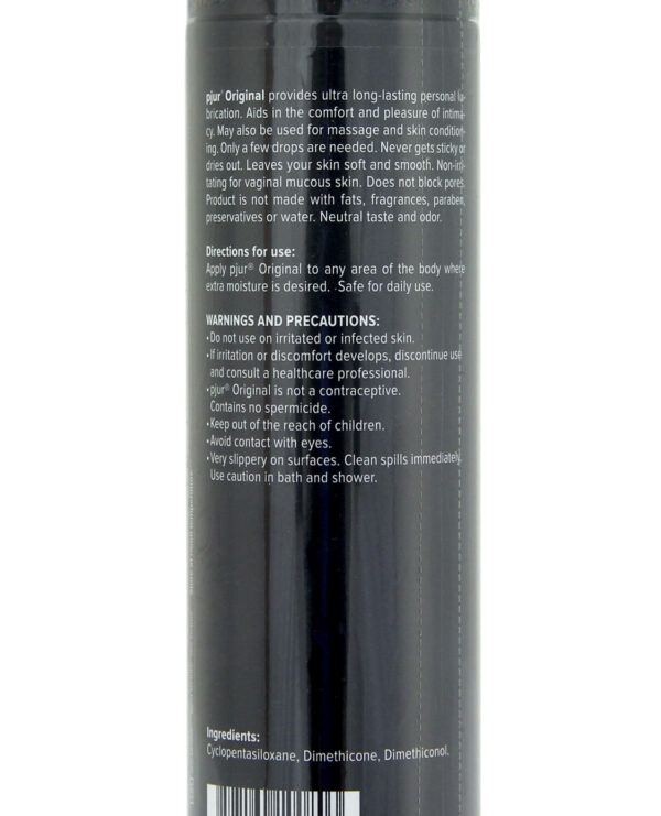 Pjur Original Silicone Personal Lubricant - 100 ml Bottle - Image 2